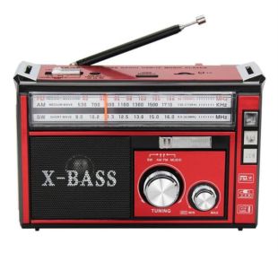 Радиоприемник Golon RX-381 (USB+SD) Red