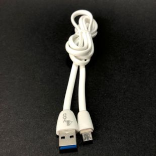 Usb-cable Micro USB 4you Merla (2A, silicon, білий, преміум упаковка) 