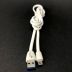 Usb-cable Micro USB 4you Merla (2A, silicon, білий, преміум упаковка) 