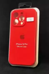 Чохол iPhone 14Pro Silicon Case original FULL Camera № 14 Red ( 4you )
