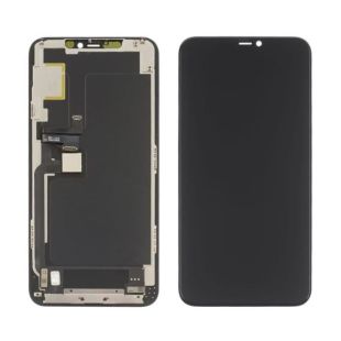 LCD iPhone 11 Pro Max із чорним тачскрином + дисплейна рамка ZY-IN CELL HD+ без упаковки (M) 