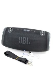 Портативна колонка JBL XTEMRE 3 (Bluetooth, FM, USB, 2 дин, ремінець, Soft touch) Black