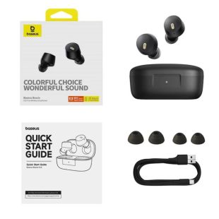 Bluetooth-гарнитура Baseus Bowie E18 True Wireless Earphones Black A00023800123-00