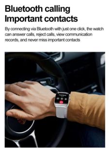 Часы Smart Watch 4you VIBE (1.95",AMOLED 410*502,VA,300mAh,Звонки,Metal,12мес гарант) Silver/Grey
