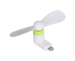 Вентилятор мобільний Lightning White/green (М)