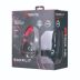 Гарнитура XTRIKE ME GH-890 (микрофон, мониторы,LED) Black/red