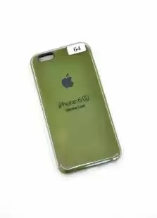 Чохол iPhone 6 / 6S Silicon Case original FULL №64 olive green (4you)