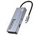 Hub HOCO HB50 (Type C to HDTV+PD+USB 3.0*3) Grey