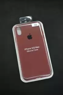 Чохол iPhone XS Max Silicon Case original FULL №32 milk chocolate (4you)