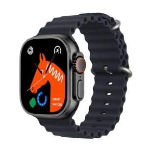 Годинник Smart Watch 4you FUSION (2.2''/385*425/IPS,Дзвінки, Тонометр,Метал, 12міс) Midnight (від 5шт - 5%)