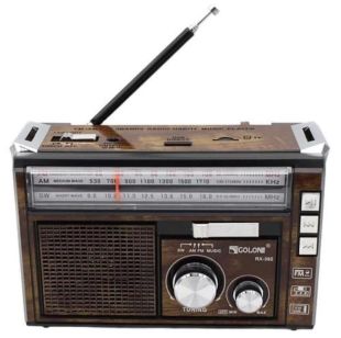 Радіоприймач Golon RX-382BT (USB+SD) Brown