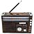 Радіоприймач Golon RX-382BT (USB+SD) Brown