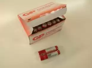 Батарейка GP 24EREB-2S2 сольова R03, AAA червона кор.(40 в упаковці) 