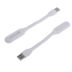 LED USB лампочка 3W гибкая, холодный свет белая (М)
