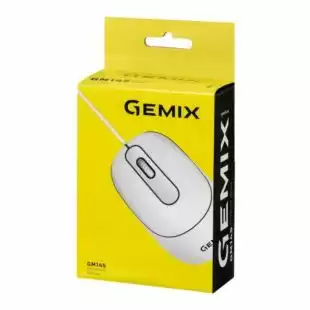 Миша провідна Gemix GM-145 White