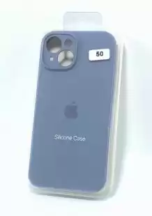 Чохол iPhone 14Plus Silicon Case original FULL Camera № 50 charcoal grey ( 4you )