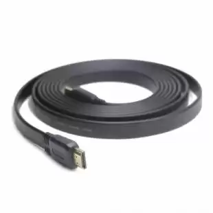 Кабель Cablexpert CC-HDMI4F-6 (HDMI V.1.4, тато / тато, позолоч.контакти, плоский, 1.8м)