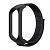 Ремешок на браслет фитнес Xiaomi mi band 3/4 Velcro Black