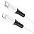 Cable Type-C/iPhone 5 HOCO X82 PD 20W 1m (круглий) White