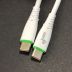 Cable Type-C/Type-C 4you Elbe (3A, silicon) White