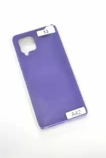 Чохол Samsung A42 5G Silicon Original FULL №13 Violet (4you)
