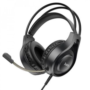 Гарнитура HOCO W106 (микрофон) (Мониторы) Black