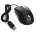 Мышь проводная 4you M1 black (3кн, 1000DPI, 12мес гарантия) (от 5шт - 5%)