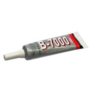 Клей силиконовый Zhanlida B7000 прозрачный (15 мл,тюбик с дозатором) (М) 