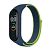 Ремешок на браслет фитнес Xiaomi mi band 3/4 Velcro Blue/light green