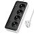 Удлинитель сетевой HOCO AC21 3m (3USB/1 Type-C/4xSocket) Black
