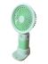 Вентилятор ручний MINI FAN SD-300 (підставка, 3 режими) Green