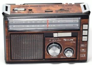 Радіоприймач Golon RX-382BT (USB+SD) Brown