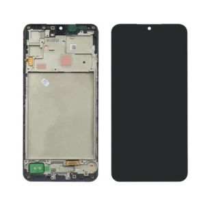 LCD Samsung A16 (4G)/A165 (2024) с черным тачскрином + корпусная рамка GH82-36253A Original (M) 