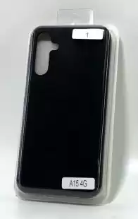 Чохол Samsung A15(4G) Silicon Original FULL №1 Black (4you)