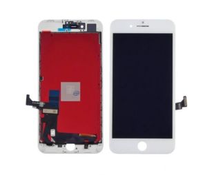 LCD iPhone 8+ с белым тачскрином + дисплейная рамка TIANMA (M)