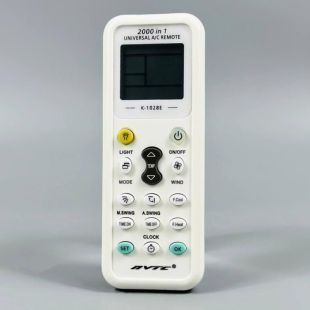 Пульт універсальний для різних моделей кондиціонерів K-1028E (2000 in 1) White
