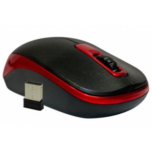 Мышь беспроводная Frime FWMO-220BR (1200dpi) Black/red