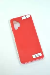 Чохол Samsung A32 5G Silicon Original FULL №5 Red (4you)