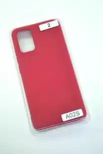Чохол Samsung A02s / A025 Silicon Original FULL №2 Rose Red (4you)