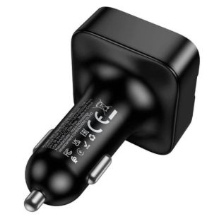 FM модулятор HOCO E87 Black