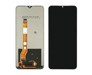 LCD Realme C35/Narzo 50A Prime з чорним тачскрином GXQC Service Pack (М)