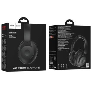 Bluetooth-гарнітура HOCO W45 (Bluetooth 5.3, монітори) Black