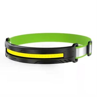 Фонарик налобный LED T128  COB, 250 1m,АКБ встроенный 700 mAh, Type-C, 4 режима,black (М)