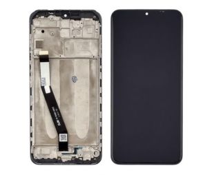 LCD Xiaomi Redmi 9 чорним тачскрином + корпусна рамка (М)