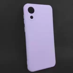 Чохол Xiaomi Redmi Note 12Pro+ Silicon Soft Silky №24 Lilac (4you) "Акційна ціна"