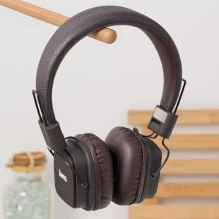 Bluetooth-гарнітура HOCO W56 (Bluetooth 5.3, монітори) Brown