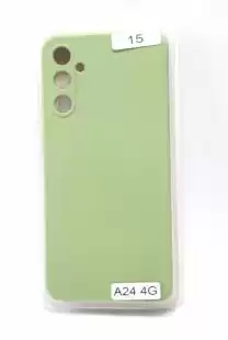 Чохол Samsung A24(4G) Silicon Original FULL № 15 Green ( 4you )