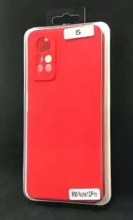 Чохол Xiaomi Redmi Note 12Pro (4G) Silicon Original FULL № 5 Red (4you)