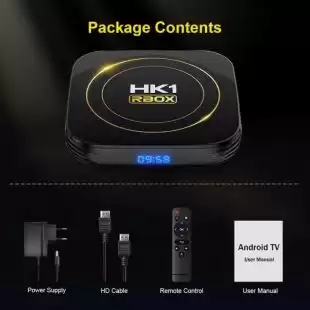 Smart TV HK1RBOX-H8S (4 / 64GB, Allwinner h618 Quadc cortex-A53, Mali-G31 MP2, Andr 12.0,2.4G + 5G)