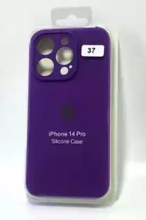 Чохол iPhone 14Pro Silicon Case original FULL Camera №37 ultra violet (4you)